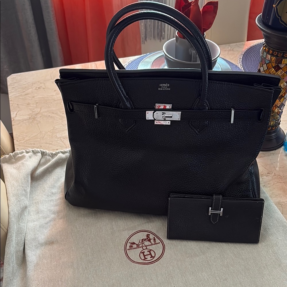 Black Leather Bag